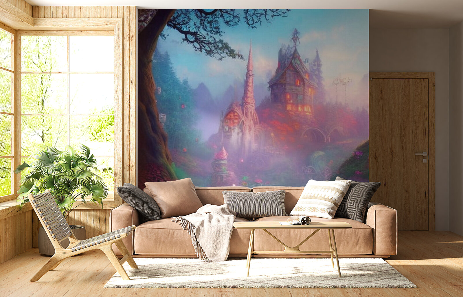Fairy Castle In The Woods