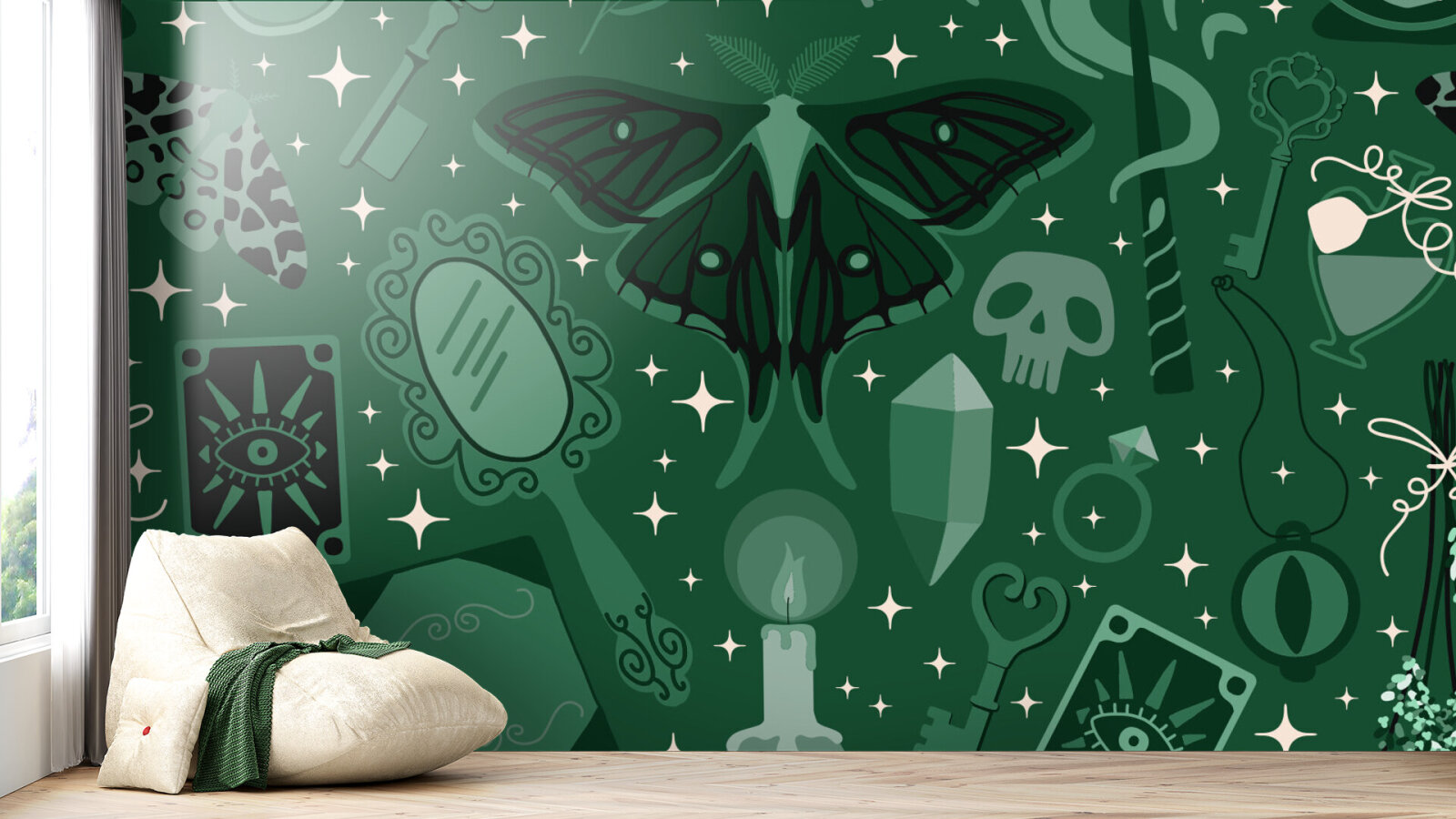 eclectic witch - green