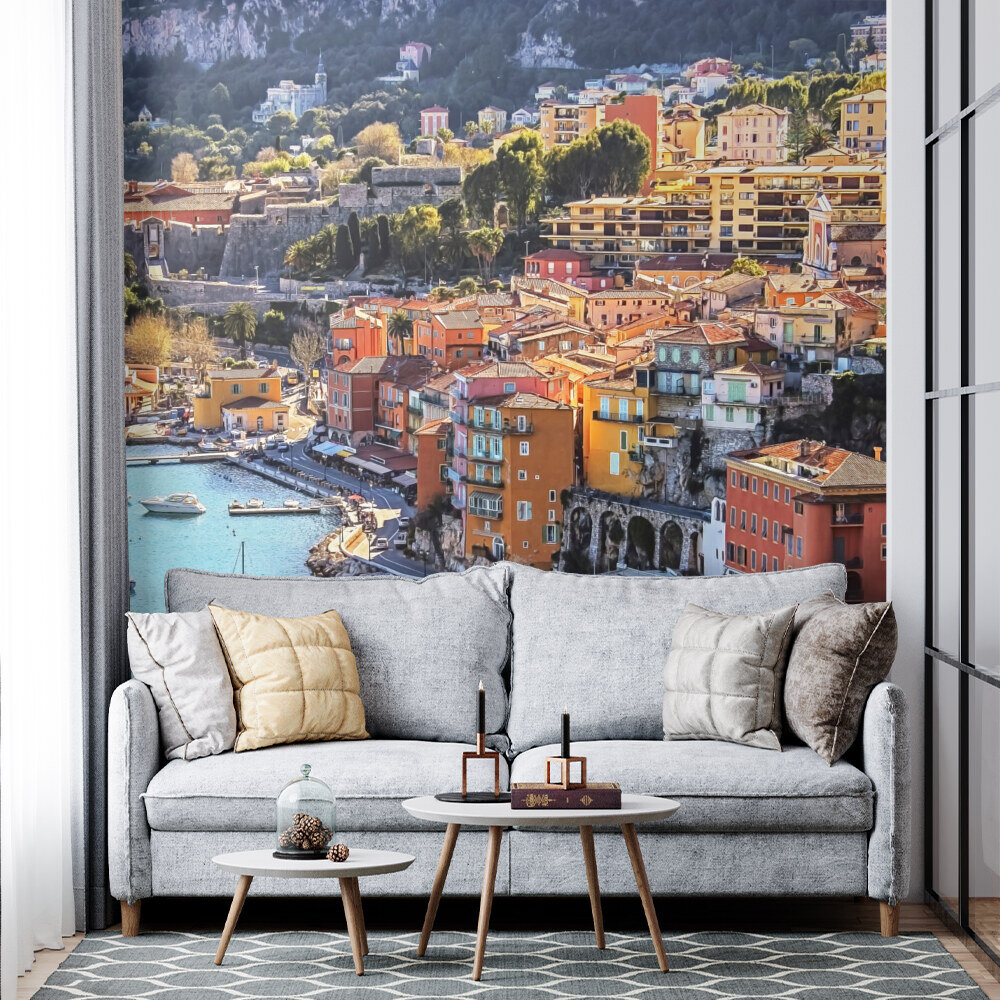 Vibrant Coastal Town