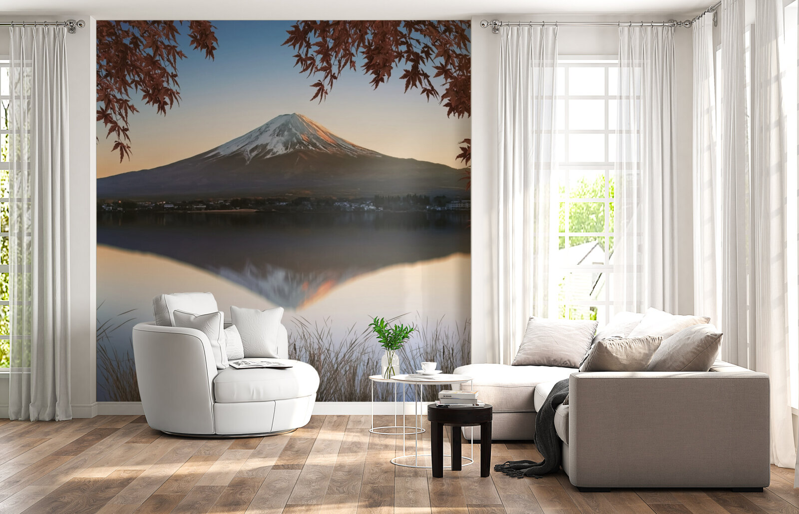 Autumn Reflections at Mount Fuji