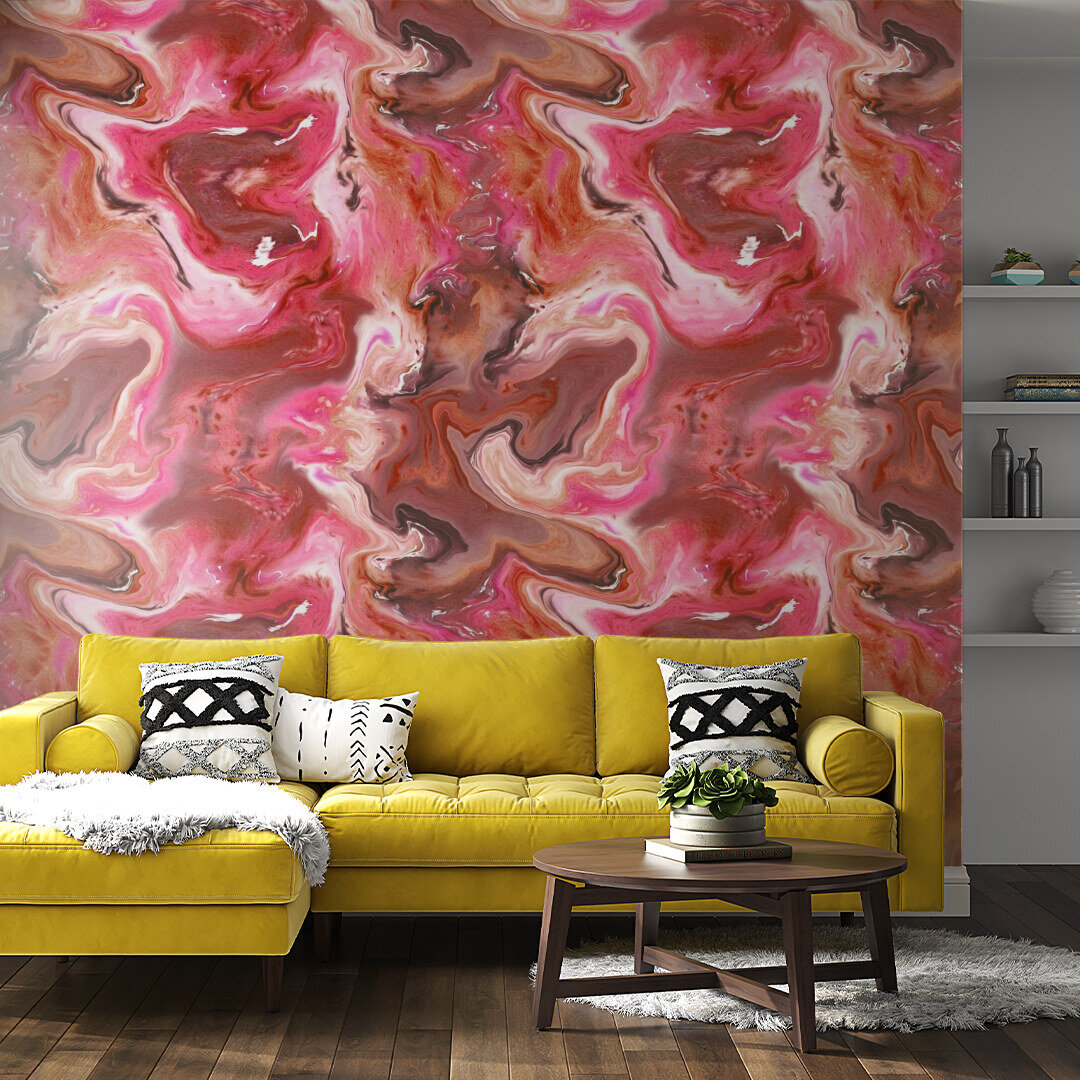 Marbled autumn red