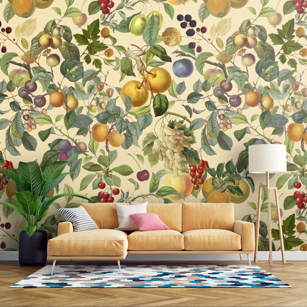 Vintage Fruit Orchard