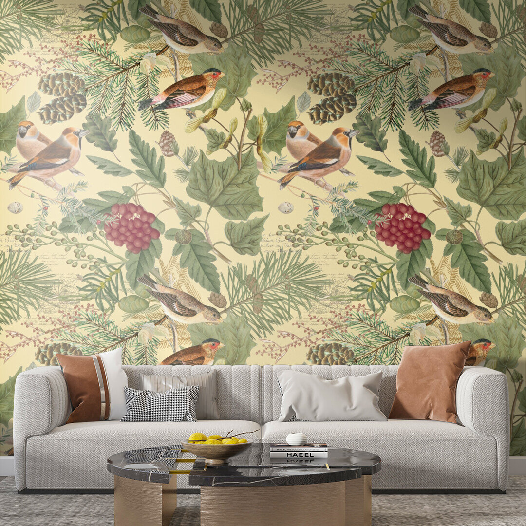 Woodland Birds and Plants