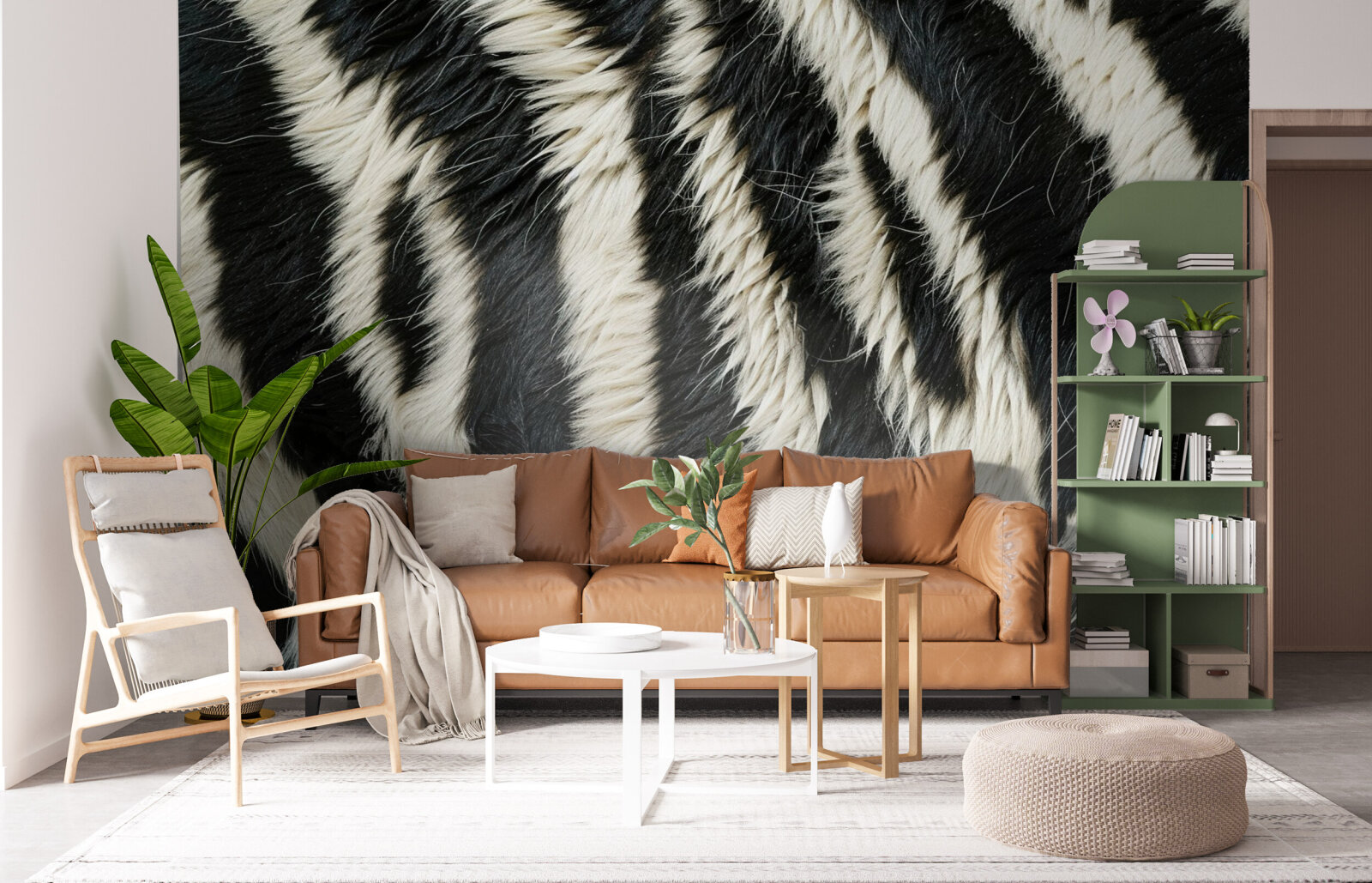 Zebra-Textur