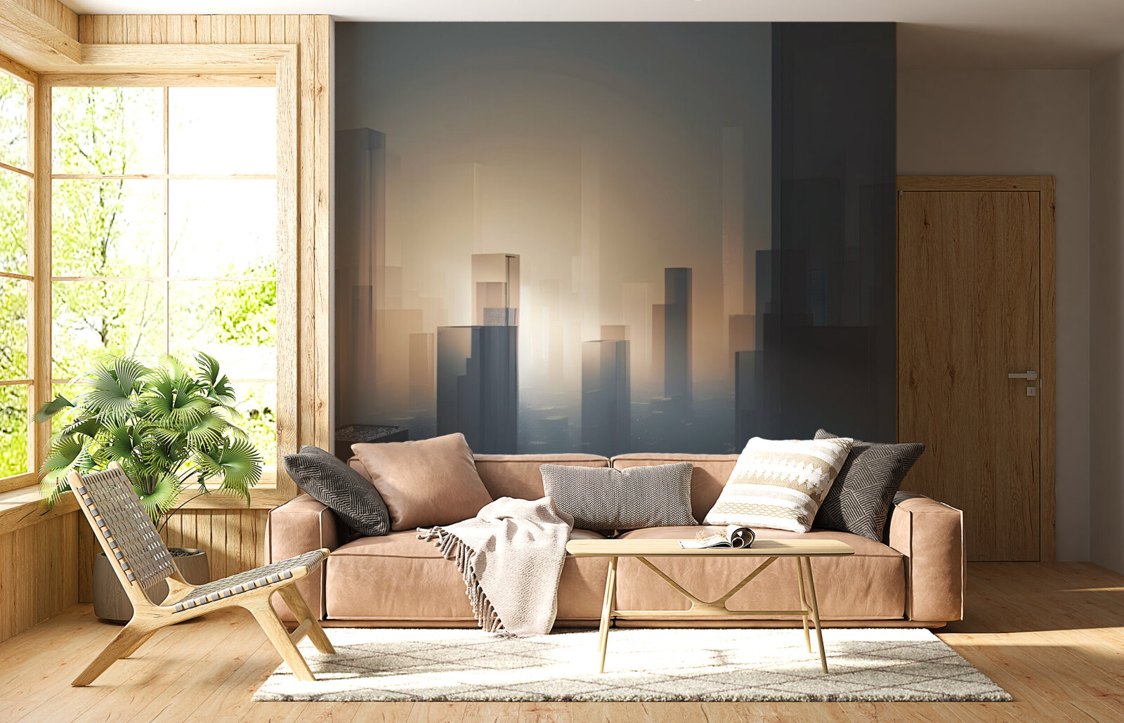 Silhouetten der Stadt