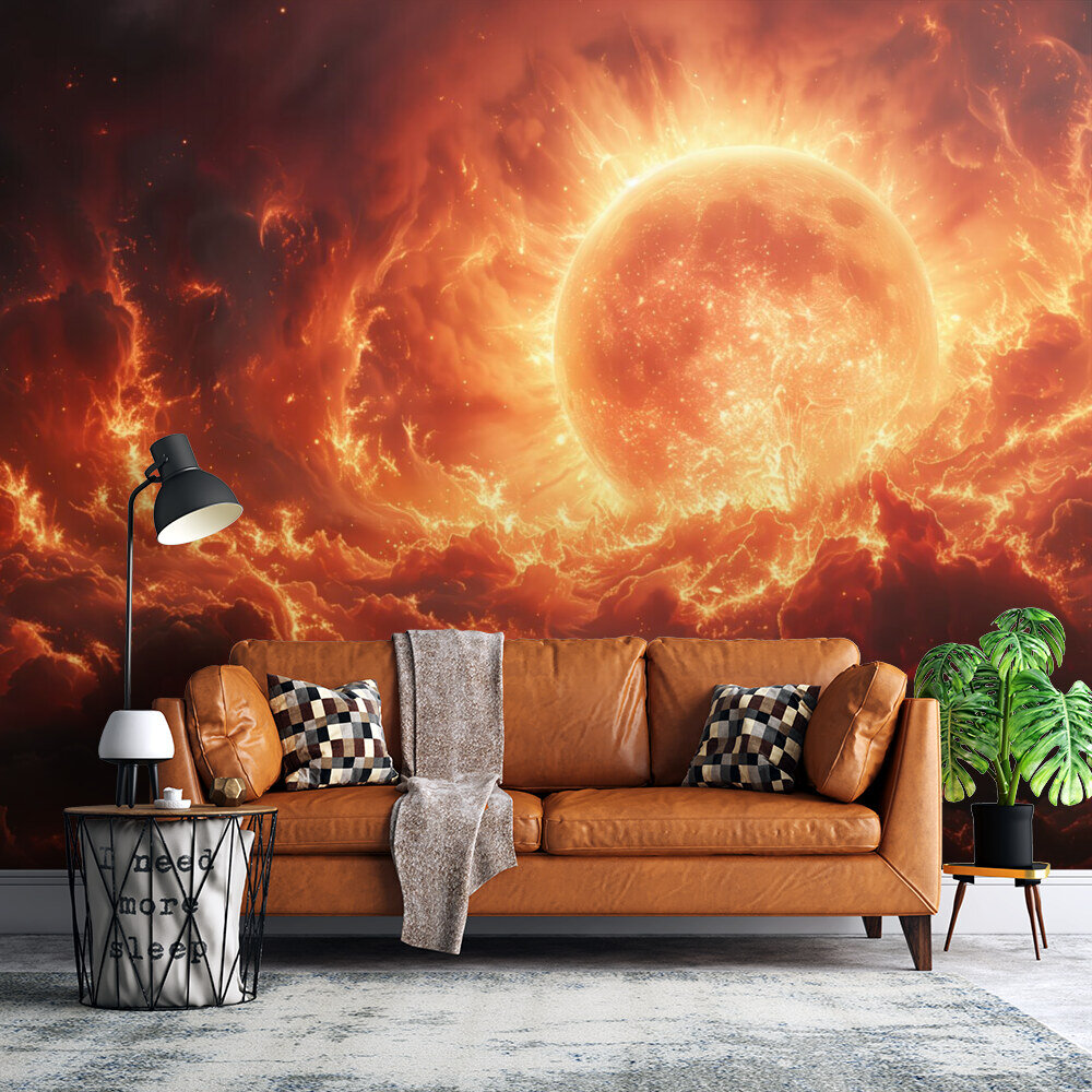 Lodernde Sonnenkraft